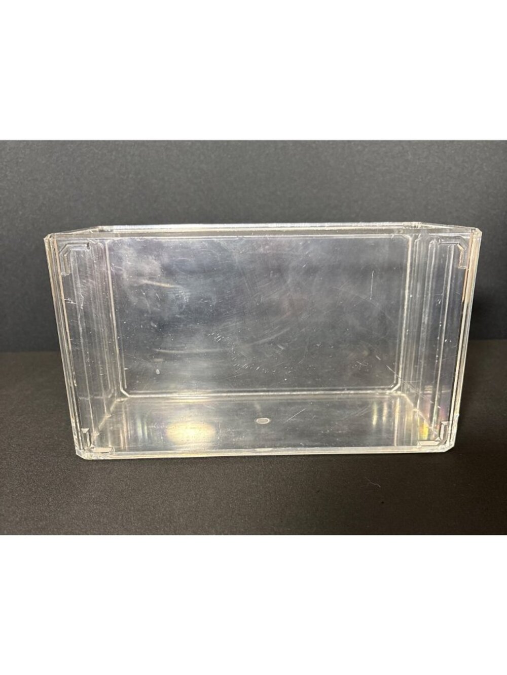 Clear Acrylic Multi-Compartment Makeup Organizer Rectangular Bin Storage Vanity - Picture 8 of 15